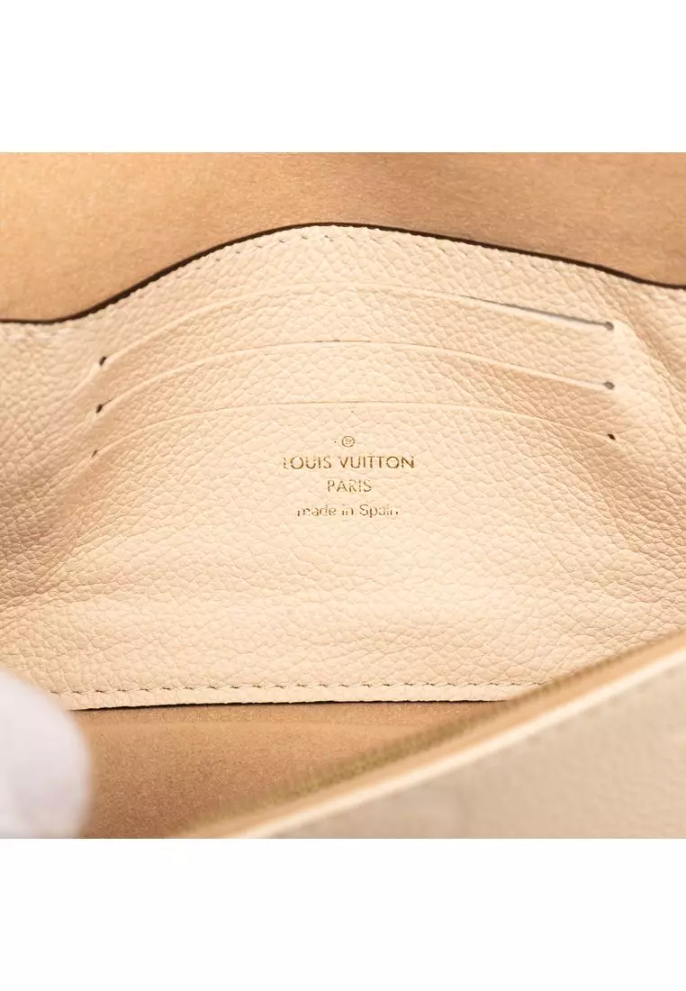 Pre-Loved Louis Vuitton Monogram Empreinte Giant Ivy Wallet On Chain