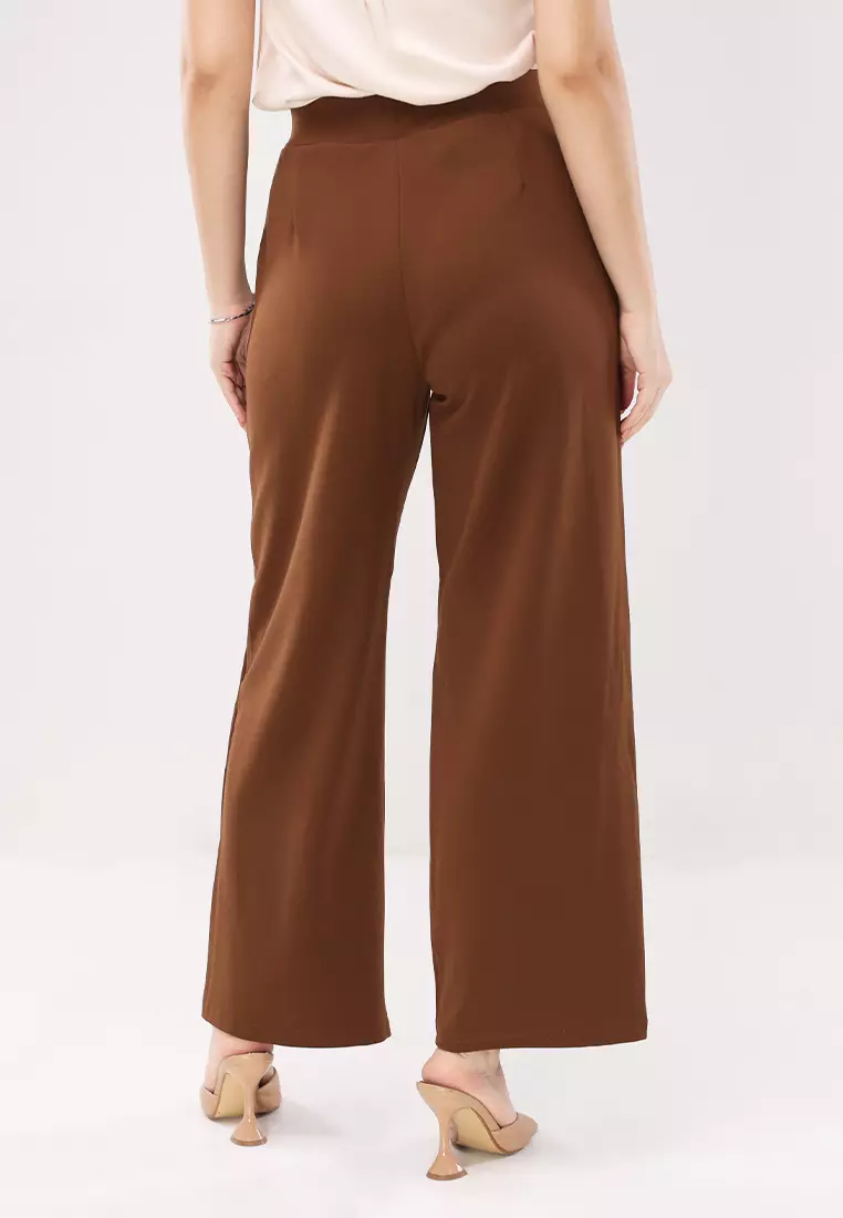 Colored Wide Leg Pants Ladies