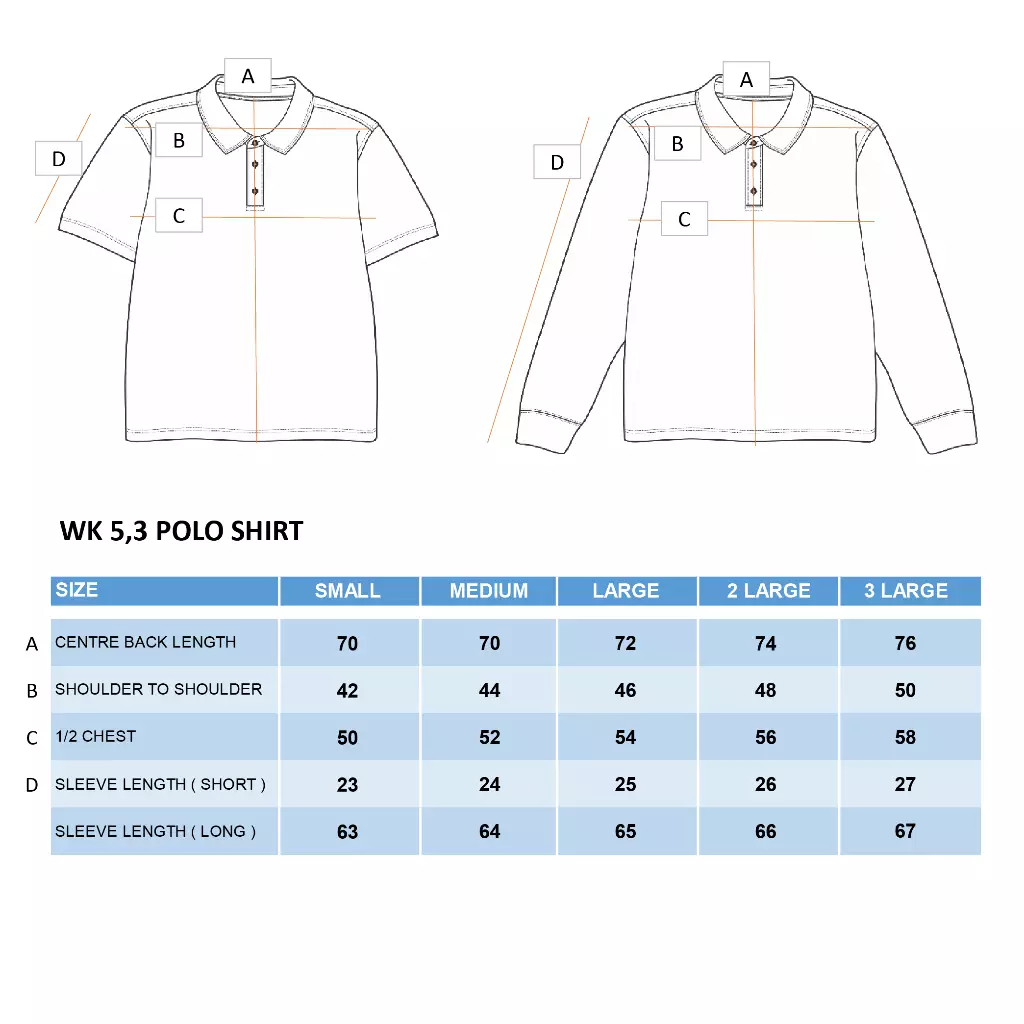 Watchout Pakaian pria Cambridge Polo - WK900050016