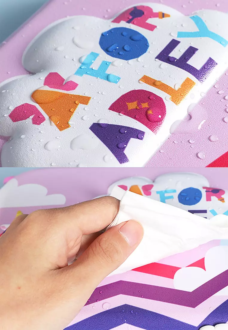 Wakakids Tempat Pensil Anak 3D Motif  Timbul Karakter Anak Hebat Waterproof Kotak Pensil Hardcase Besar Venhs