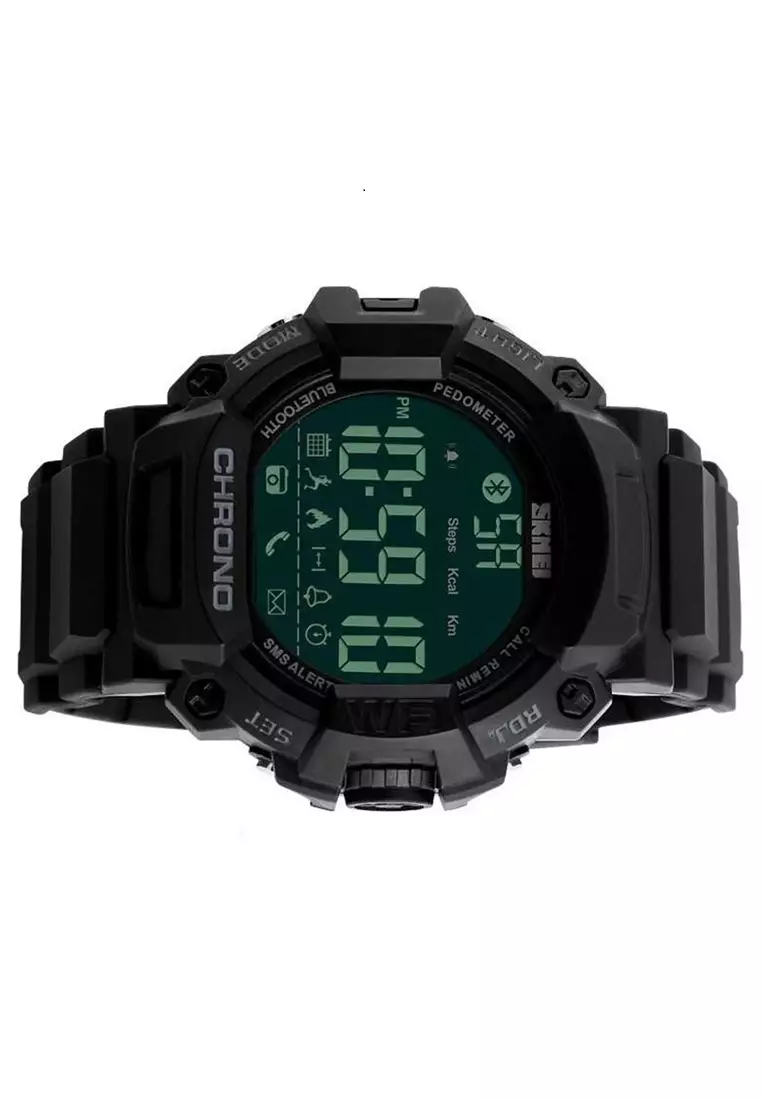 Jam Tangan Olahraga Smartwatch Bluetooth Waterproof 50m Strap Tali Material Silicone HA88 ORIGINAL