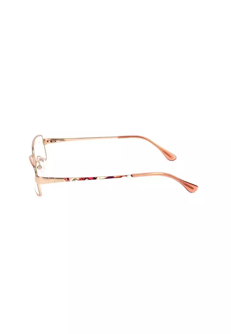 Emilio Pucci Brown Metal & Plastic Glasses (Frames)