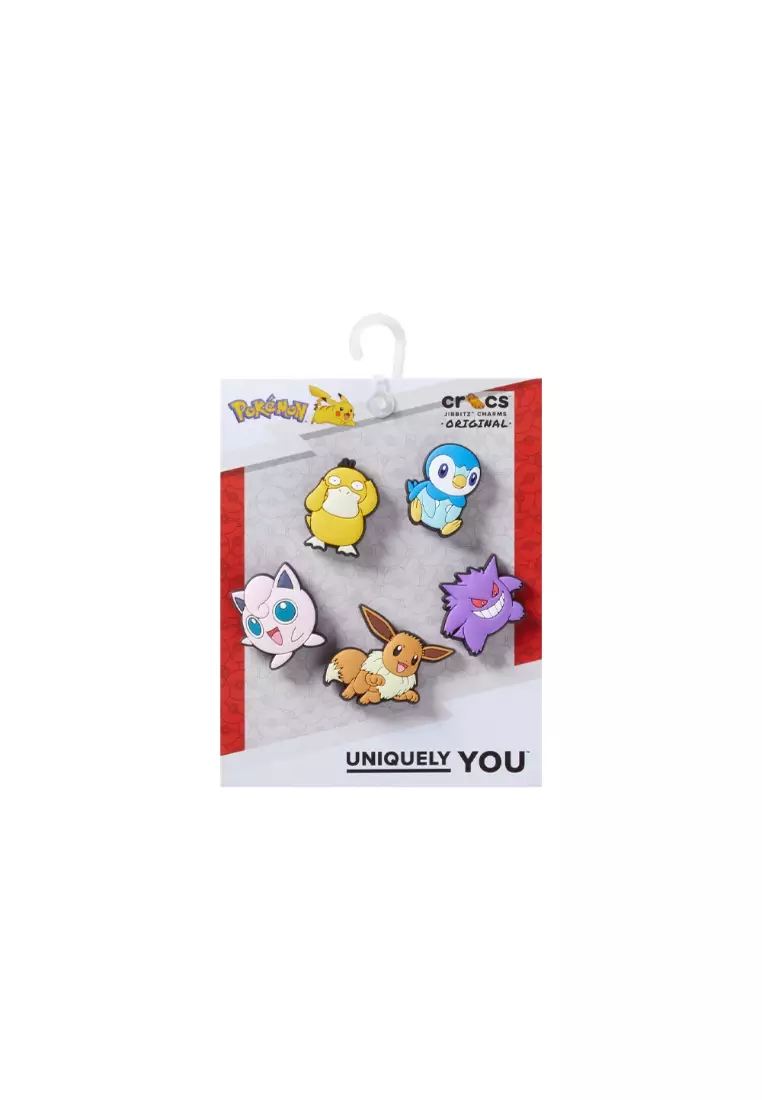 Jibbitz™ Charm Pokemon Assrtd 5 Pck