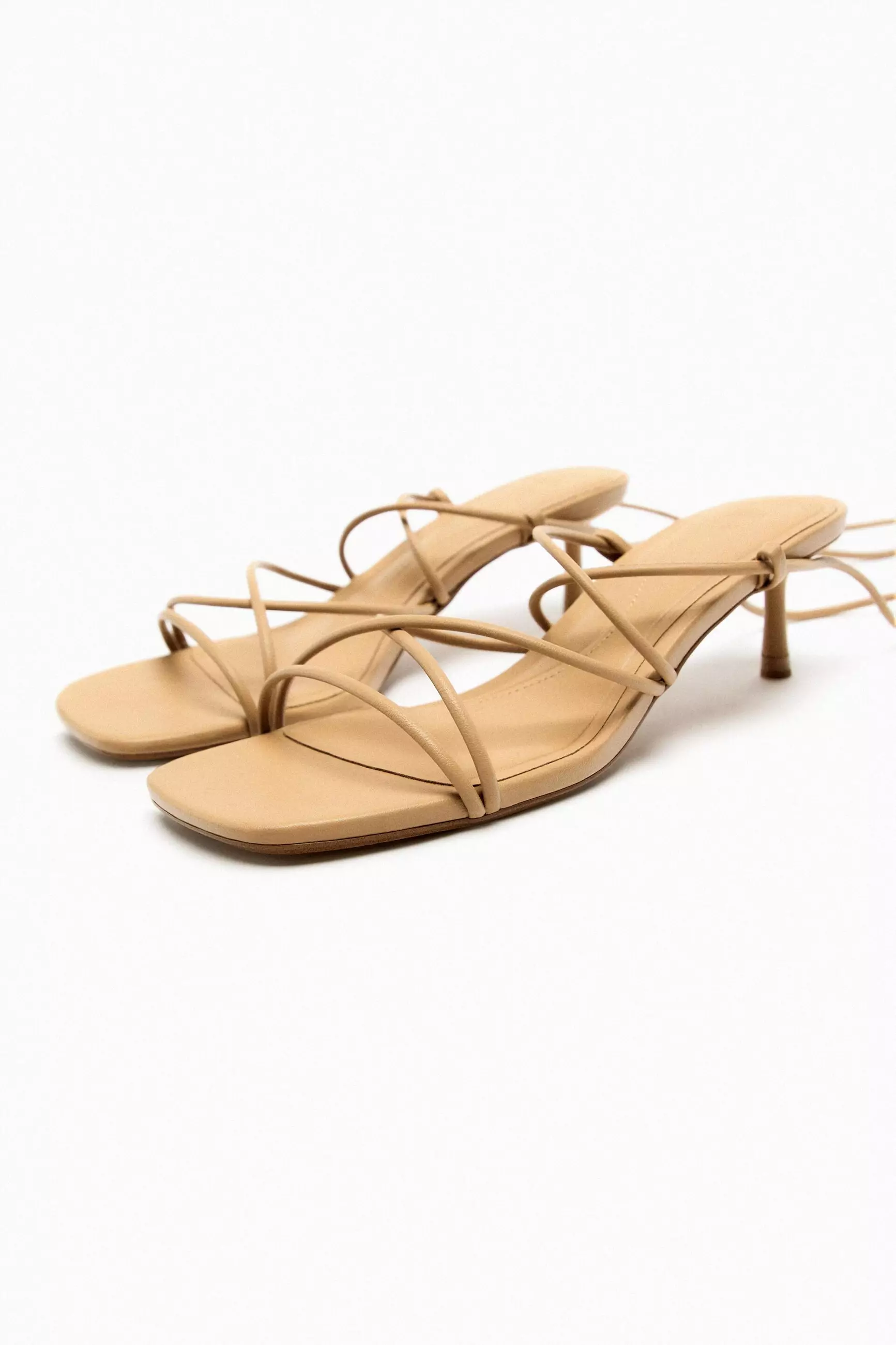 ZARA Strappy Sandals 2025 | Buy ZARA Online | ZALORA Hong Kong
