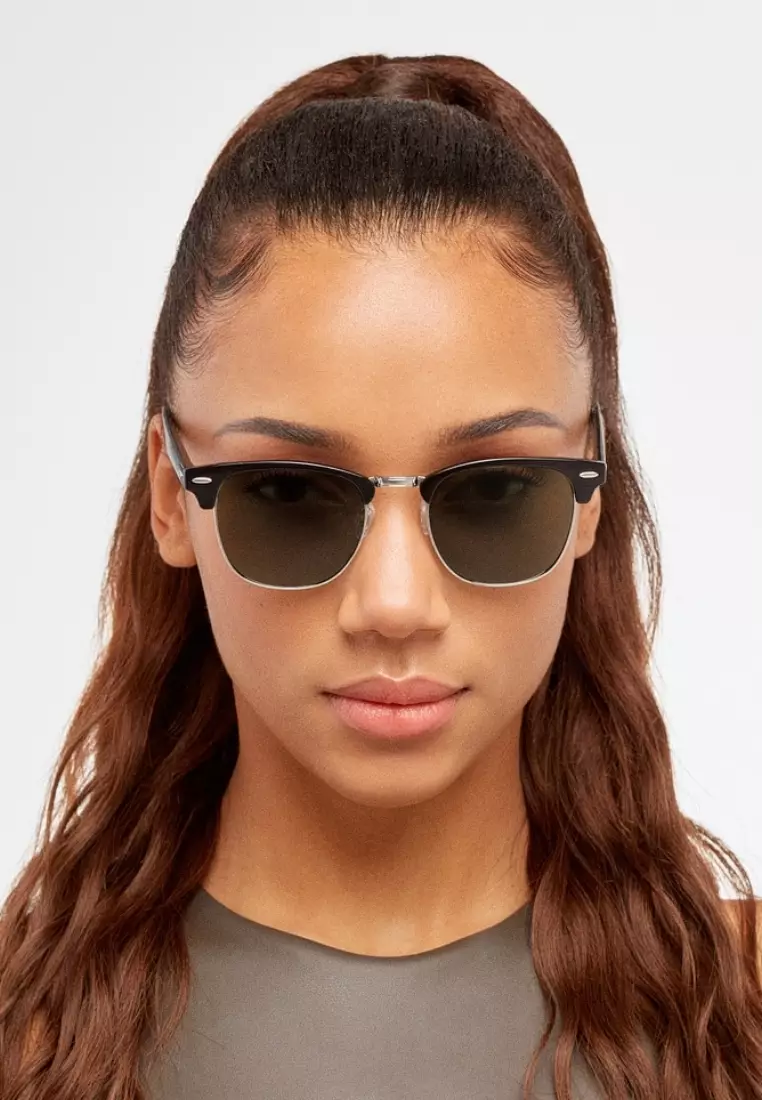 HAWKERS Classic Bold Polarized Carey Green Sunglasses For Men And Women, Unisex. Official Product Designed In Spain