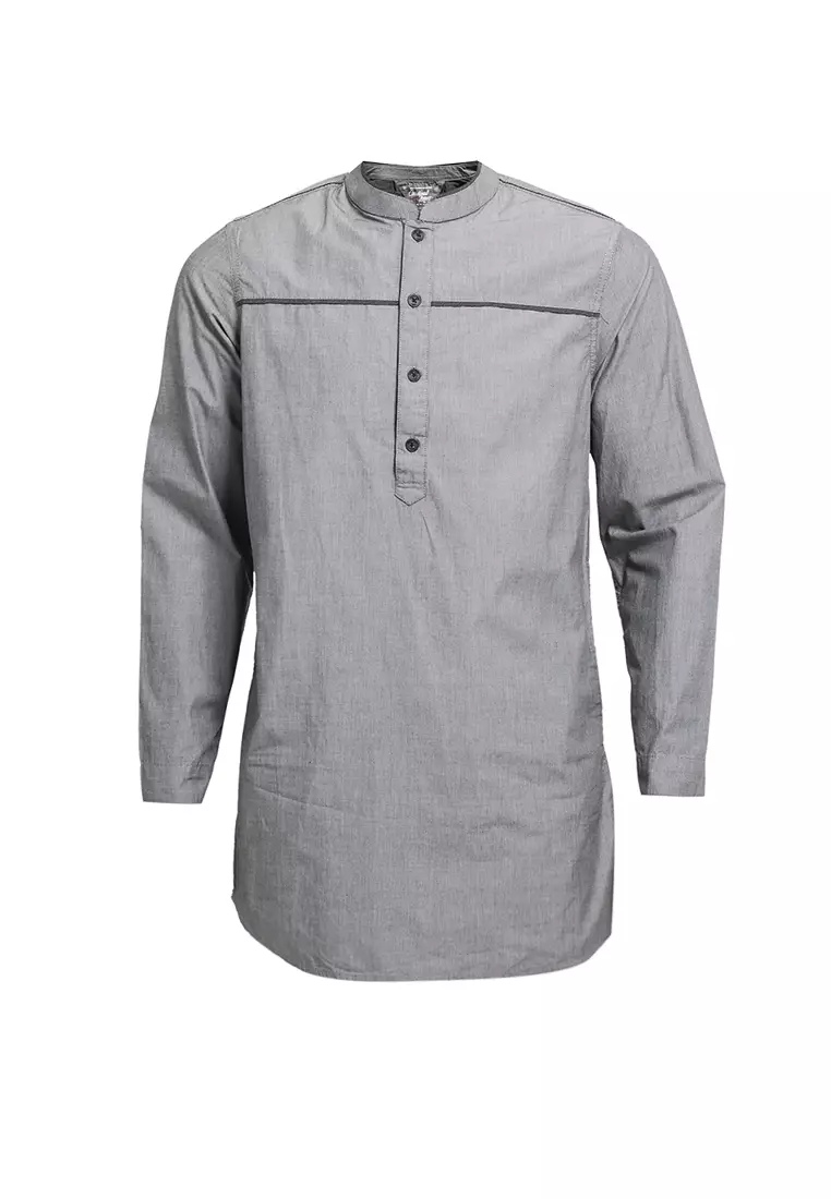 Kemeja Koko Slim Tangan Panjang