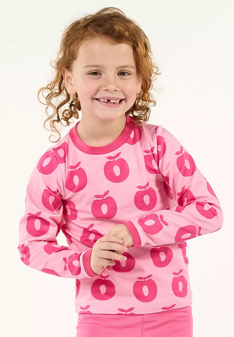 Elstar long-sleeved top with apples