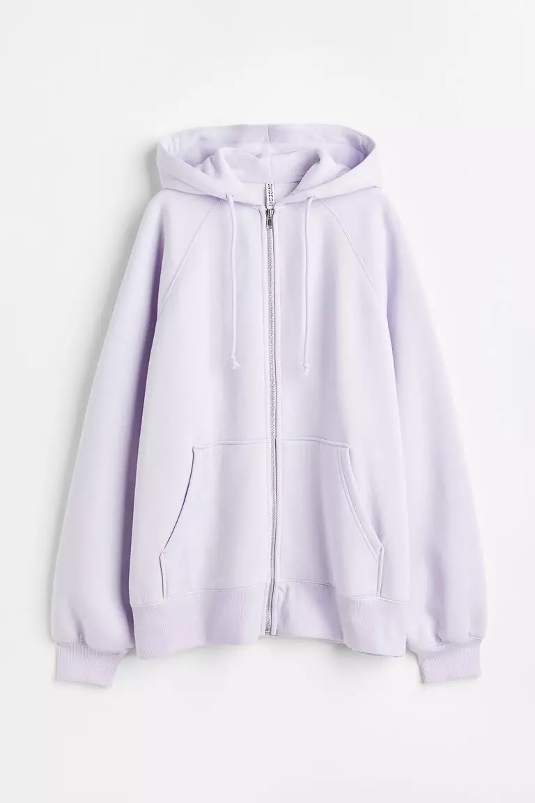 Lavender hot sale hoodie h&m