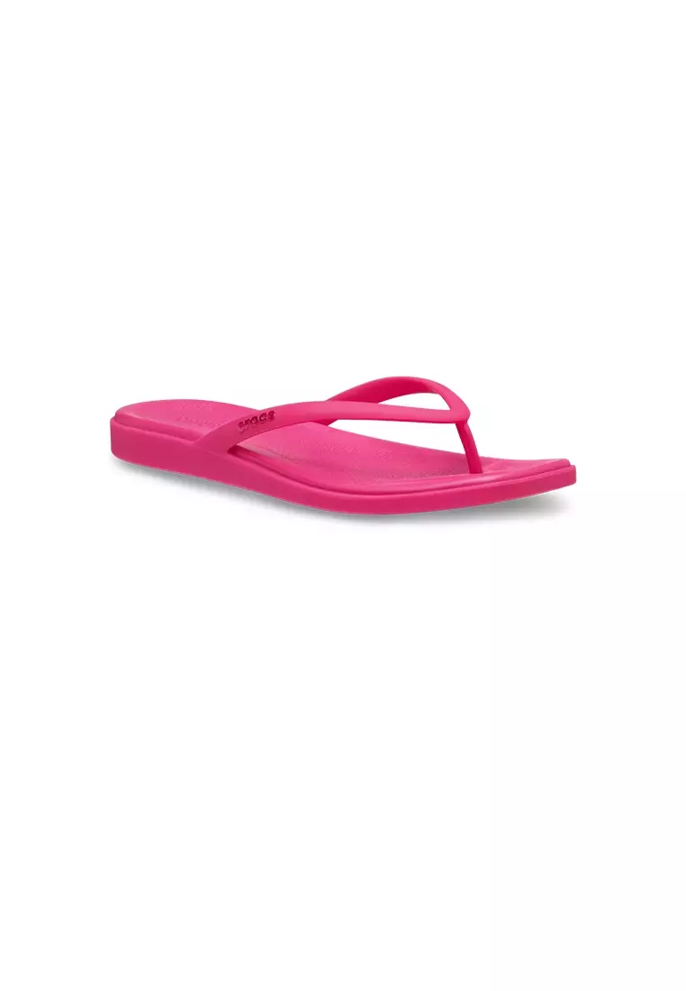 Discount on Crocs  shoes - SKU: Women's Miami Flip in Dragon Fruit