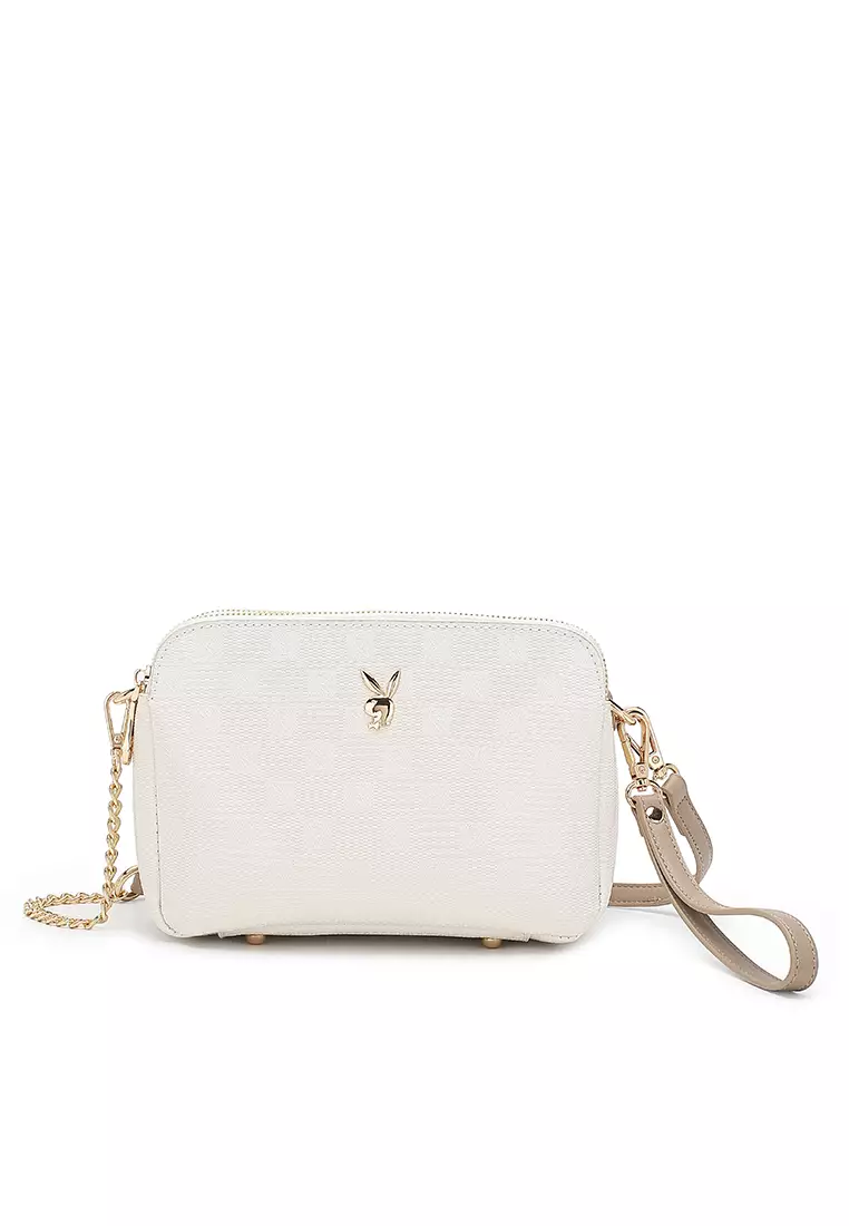 Women s Shoulder Bag Sling Bag Crossbody Bag White