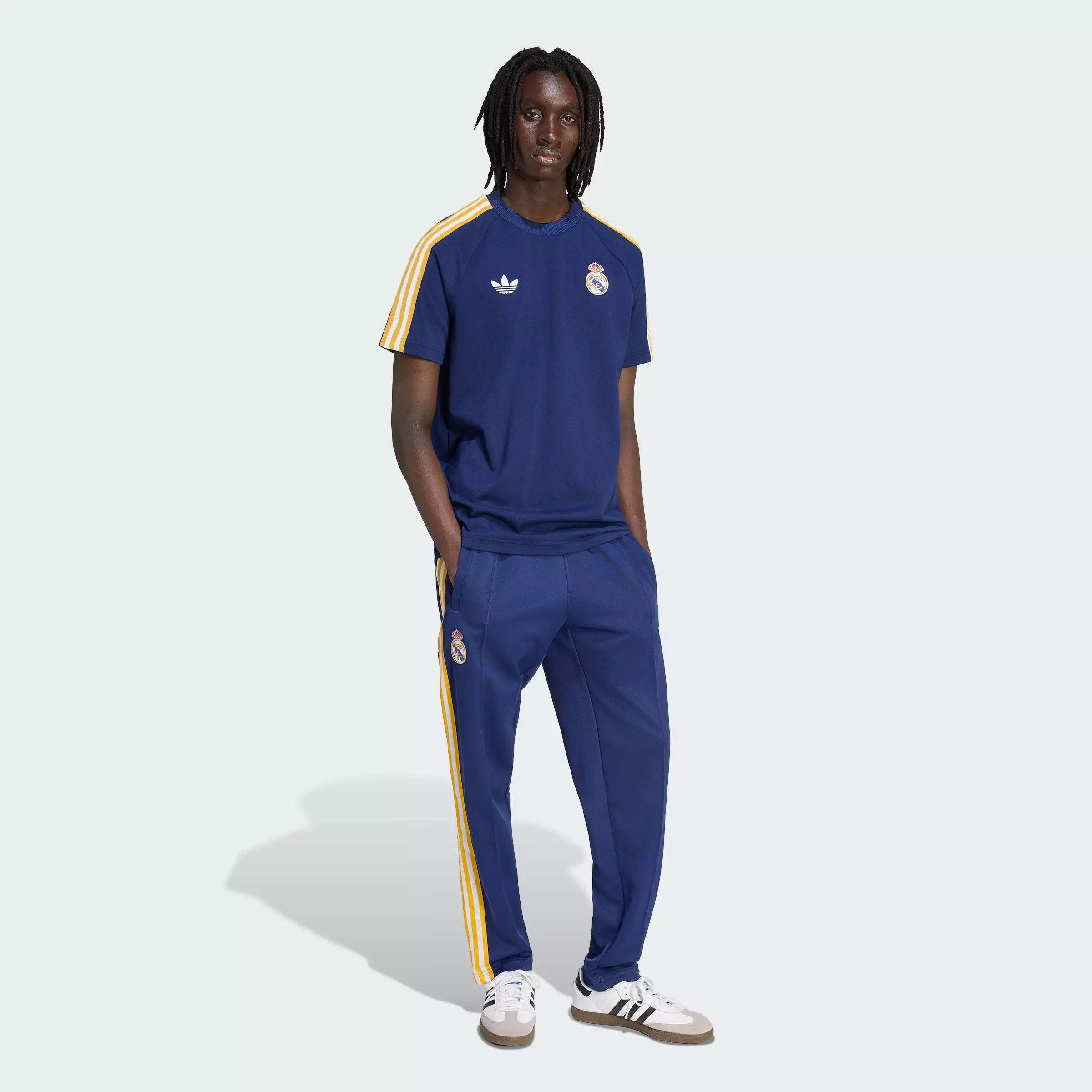 Football Real Madrid Originals T-Shirt  Men Blue KE3848