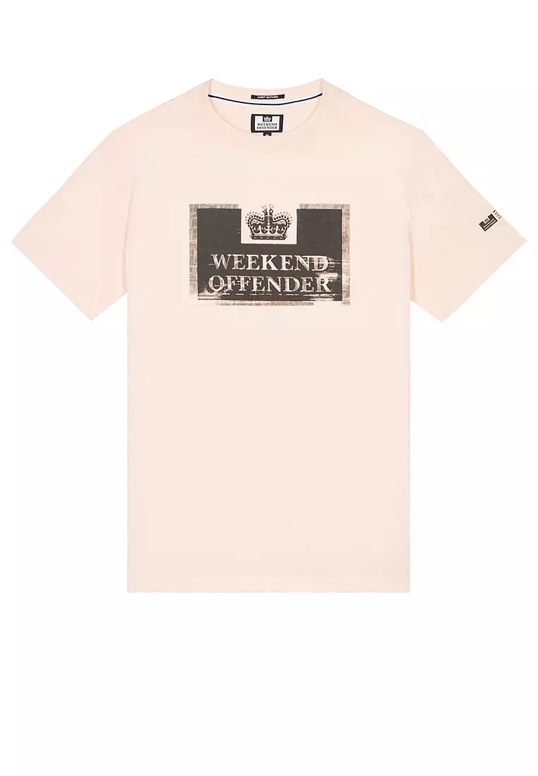 MENS ALABASTER BONPENSIERO GRAPHIC TEE