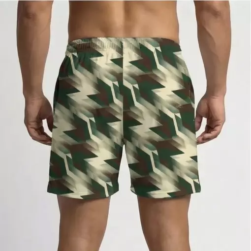 TDActive Celana Gym Pria Airstretch 4-Way Stretch | Celana Olahraga Running Training Ringan Quick Dry Motif Premium | army houndstract MB118