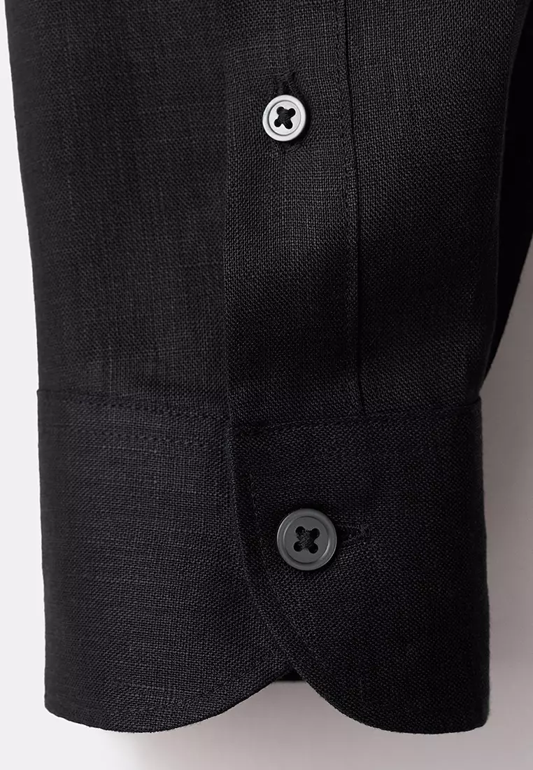 100% Linen Slim-Fit Shirt