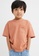 H&M orange Oversized Chest-Pocket T-Shirt 393F8KAB040F2FGS_3