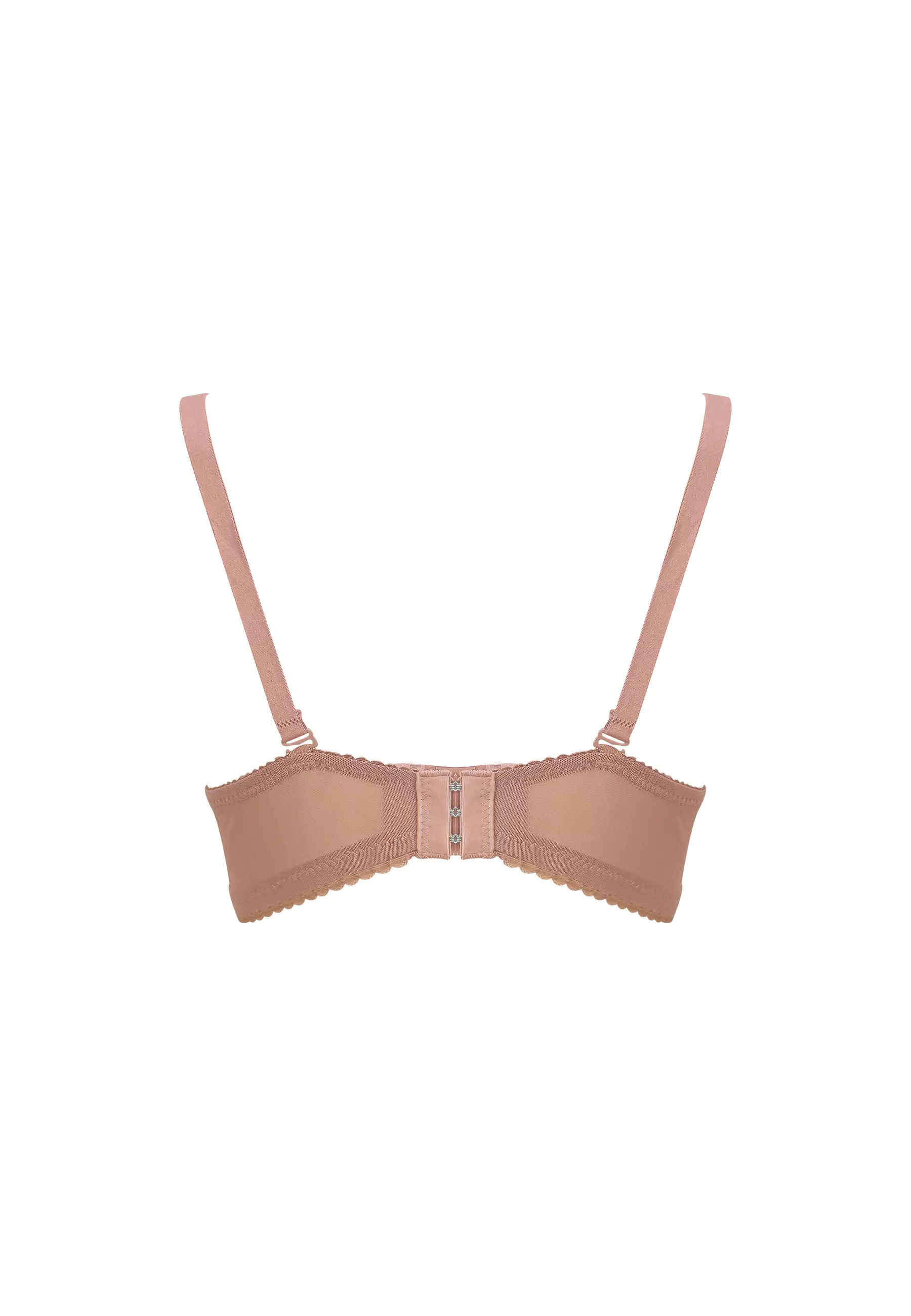 You've (YouHave) BH Set Bra Set Wanita Kawat Bahan Brokat Busa Sedang Cup B Kait 3 Renda 200025