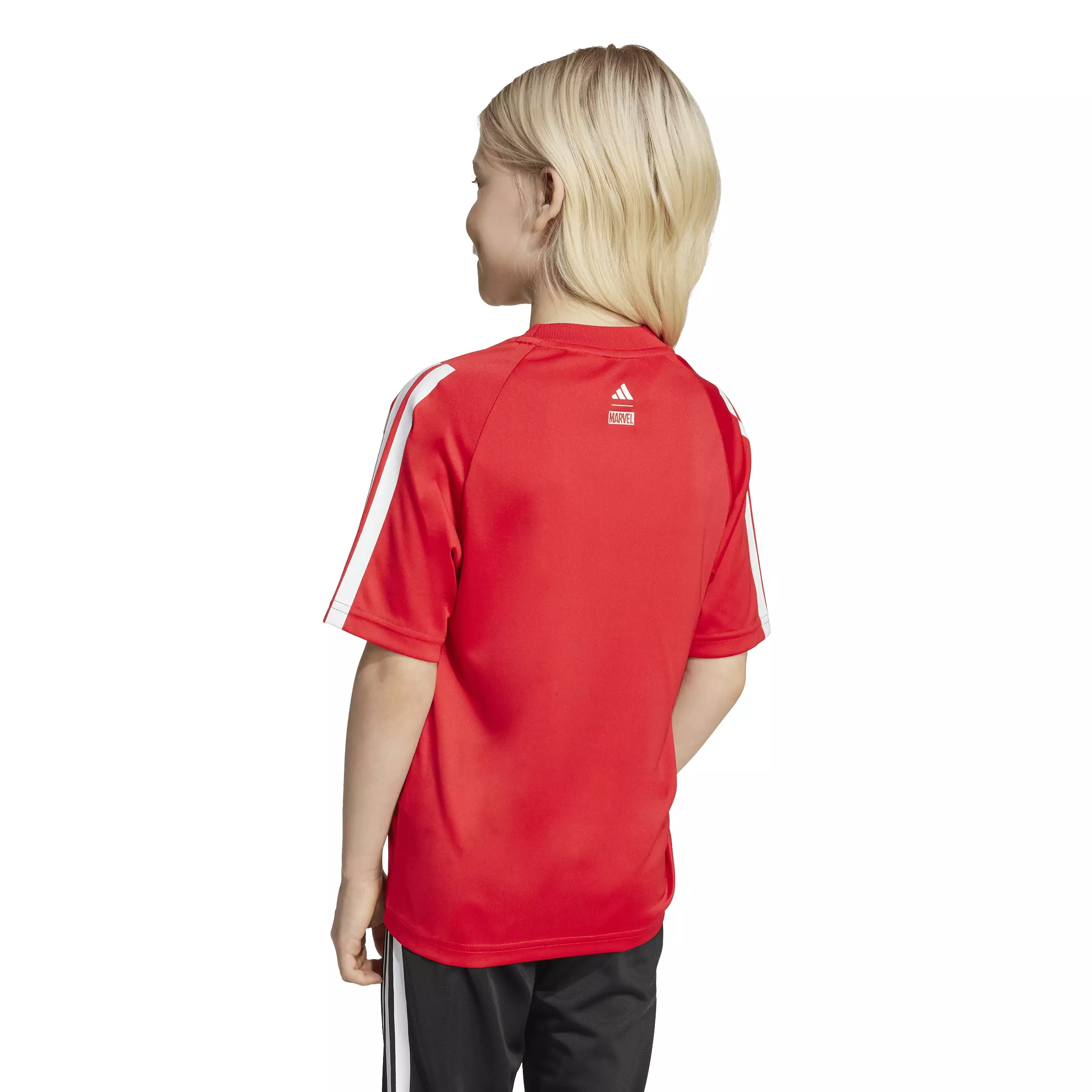 ADIDAS Marvel Spider-Man T-Shirt Kids JM0832 - Kaos Anak (Merah)