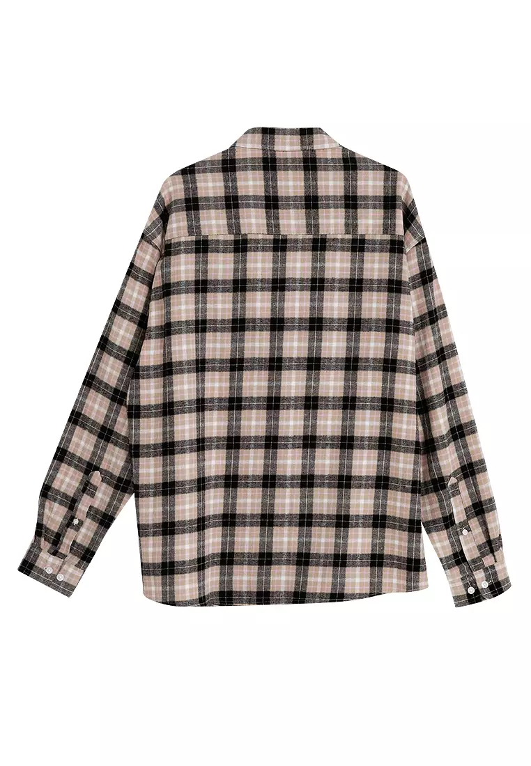 Buy ASOS Design 90s Oversized Check Shirt 2025 Online | ZALORA