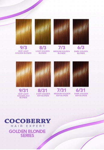 Cocoberry Permanent Hair Color 6/3 Dark Golden Blonde DIY Set | ZALORA  Philippines