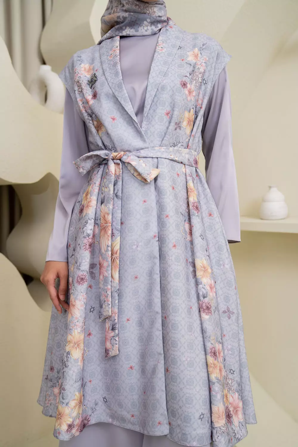 Klamby - Muraya Outer Pearly Silver-S