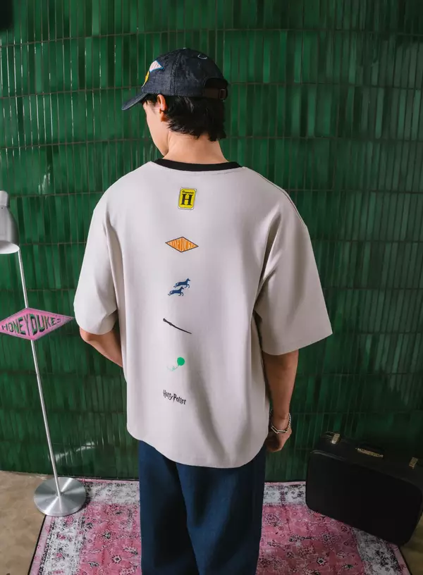 FACILITY Harry Potter Collection - Honestly Don't You Two Read ? Boxy Tee - White