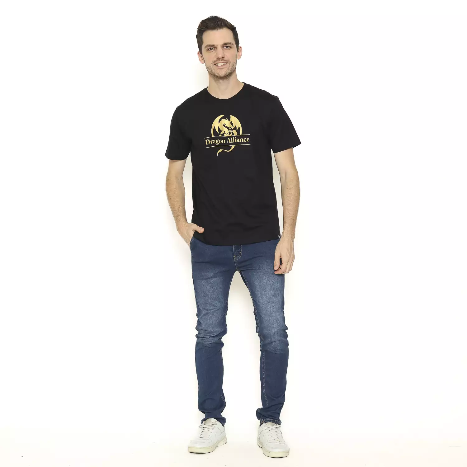 Dragon Kaos Lengan Pendek Pria Kayn Men Tee Planet Surf