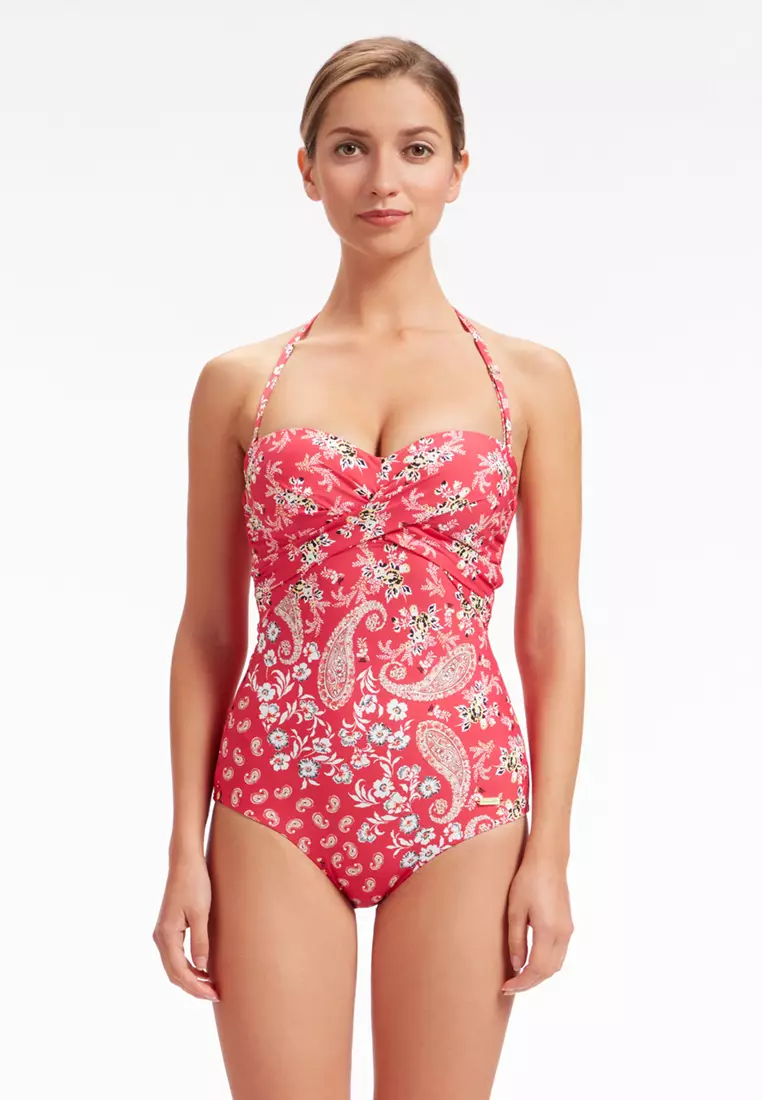 Ralph lauren top paisley swimsuit