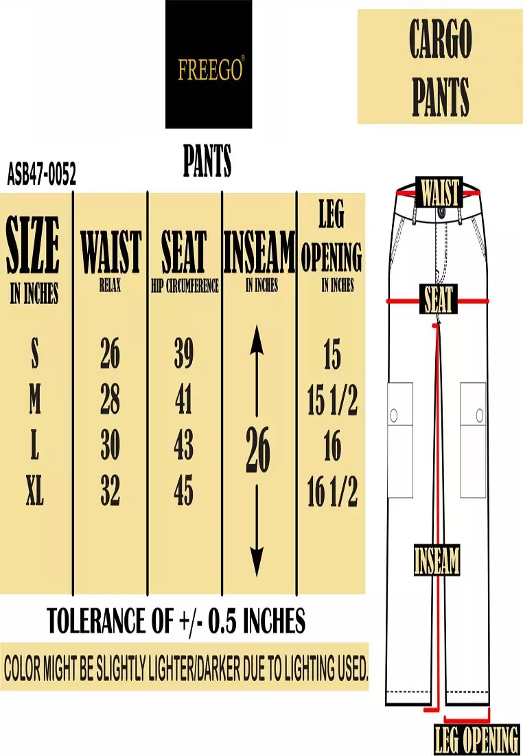 Colored Cargo Pants Ladies