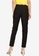 French Connection black Fino Glass Stretch Skinny Trousers 5EA68AA65816C9GS_2