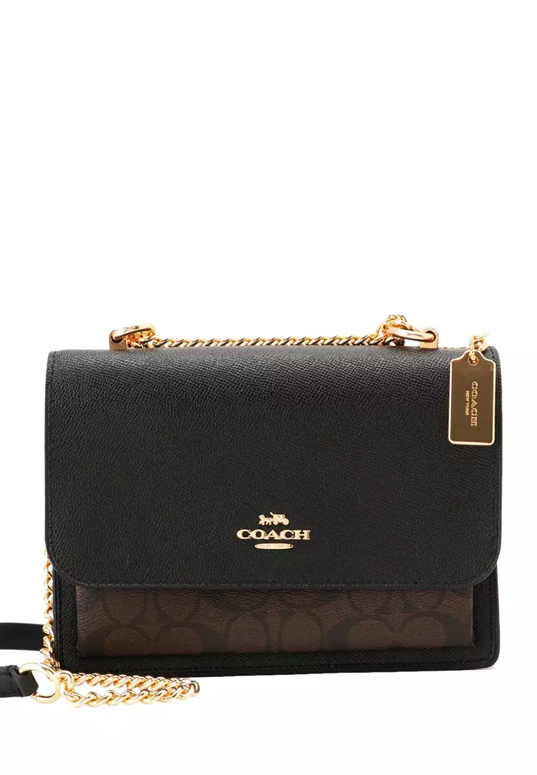 Buy Coach Coach Klare Crossbody In Signature Canvas Dark Brown Online Zalora Malaysia 1146