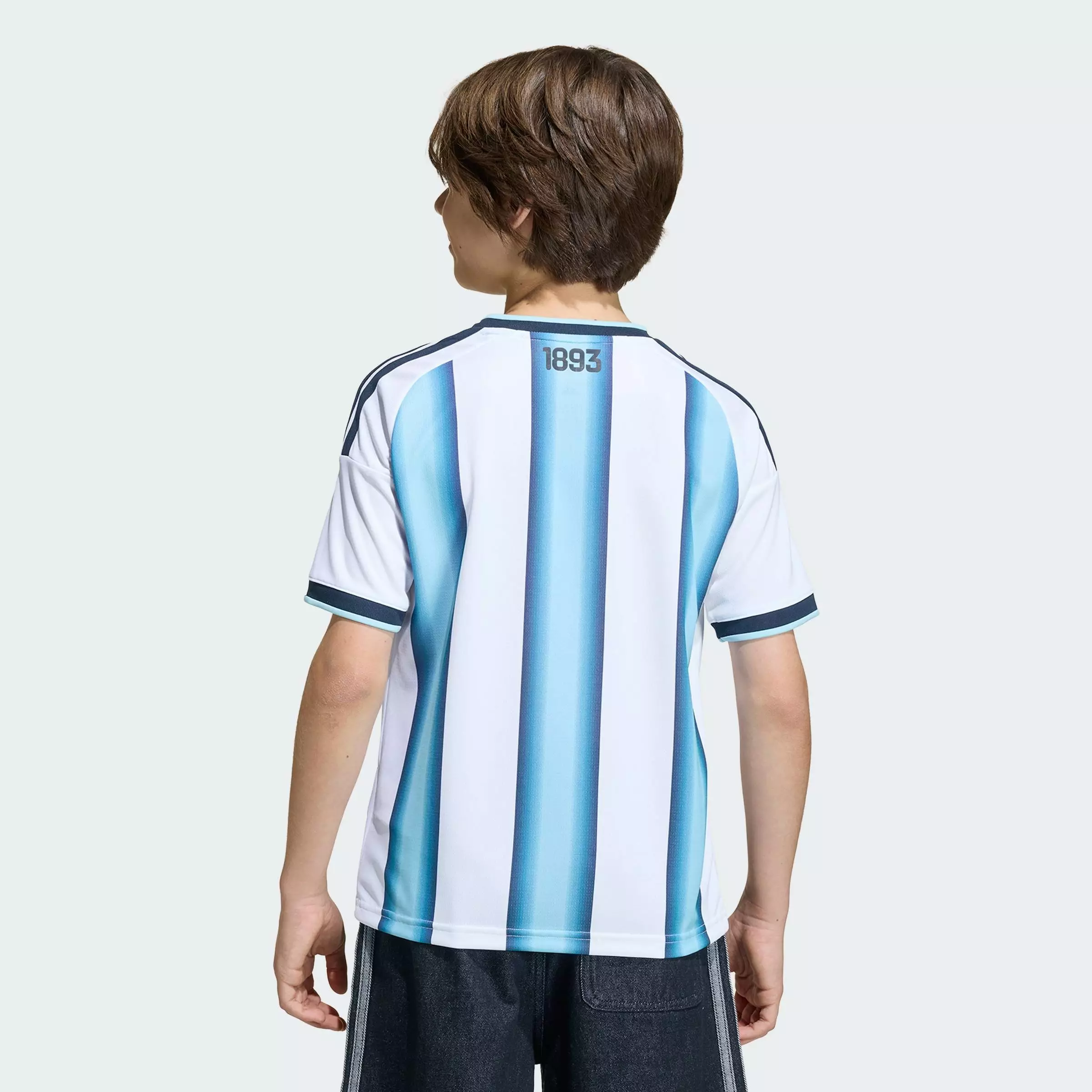Football Argentina 26 Home Jersey Kids Unisex White KA8119