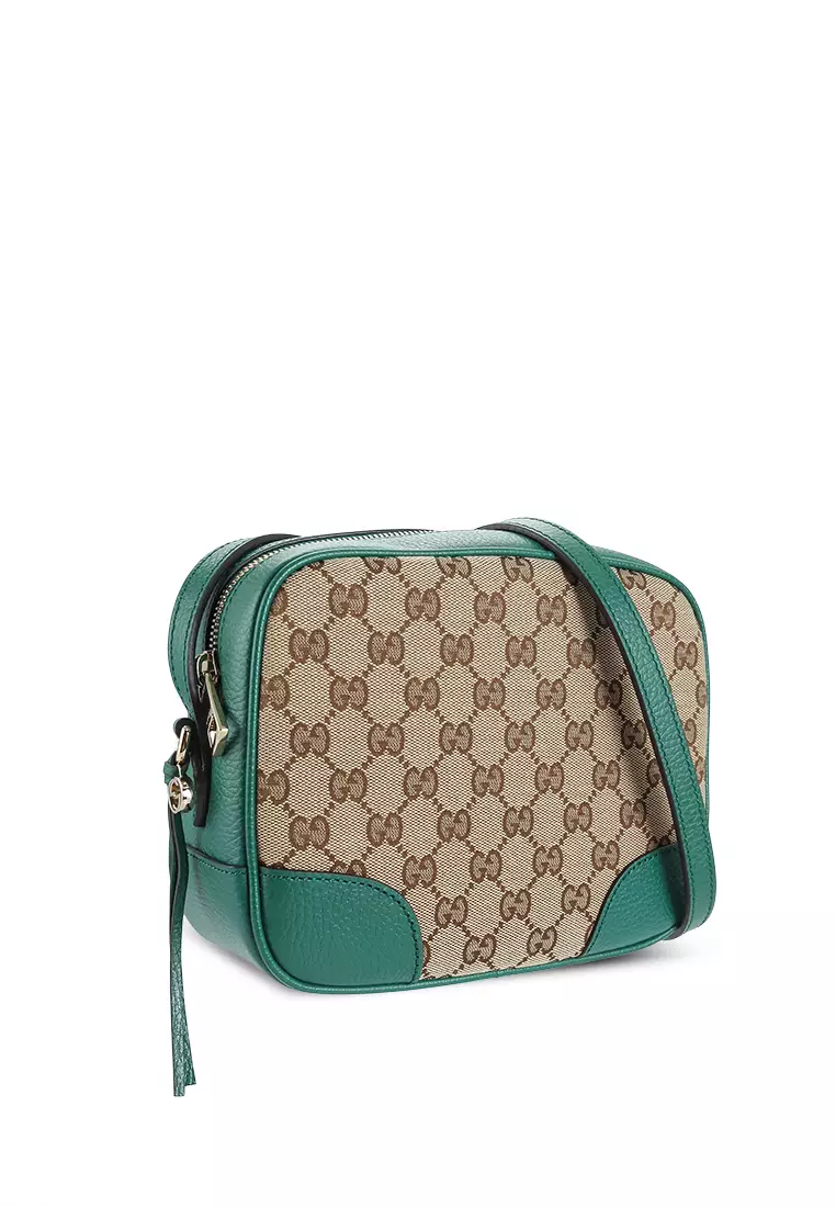 Buy Gucci Leather Canvas Crossbody Sling Bag (nt) 2023 Online