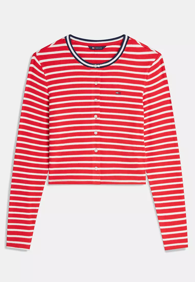 Slim Jersey Cardigan - Tommy Jeans