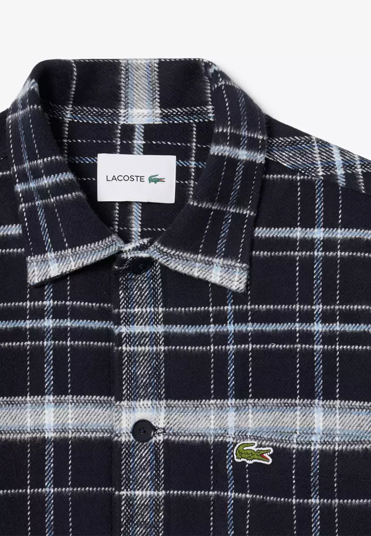 Cotton Plaid Overshirt