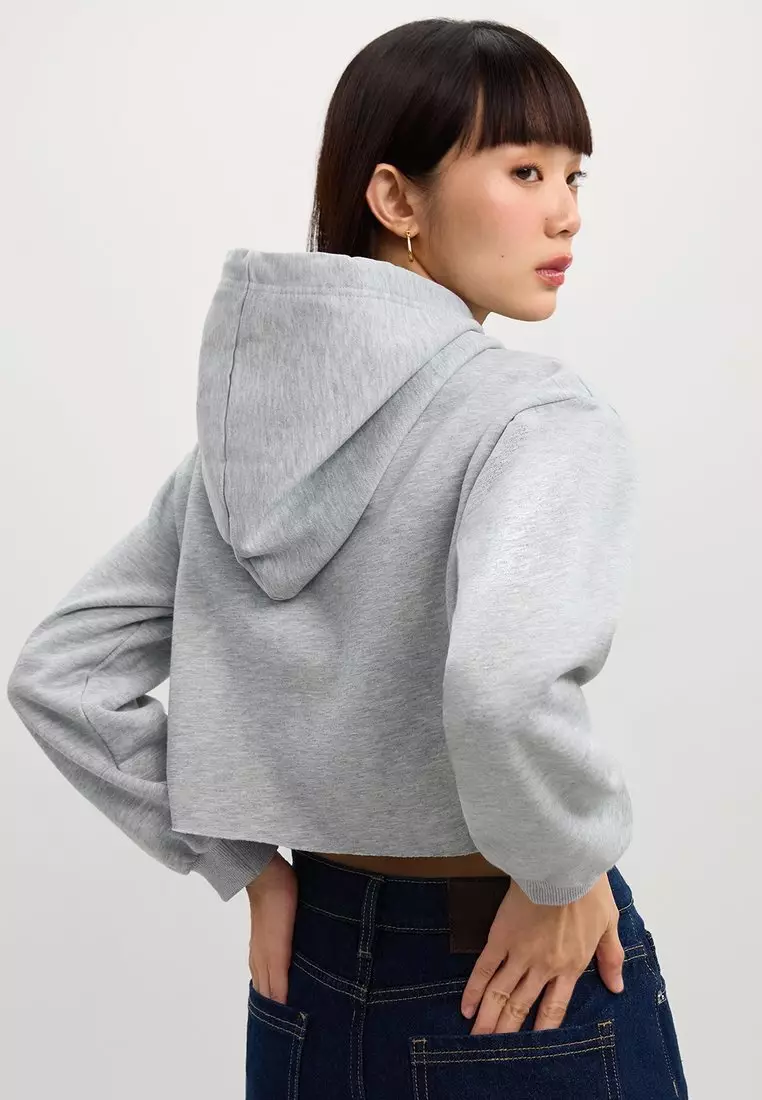 Buy Pomelo Pomelo. ? Hello Kitty Hoodie Sweatshirt - Light Grey 2025 ...