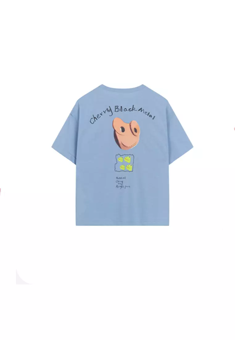 男女大童短袖T恤主题印花冰爽凉感T恤