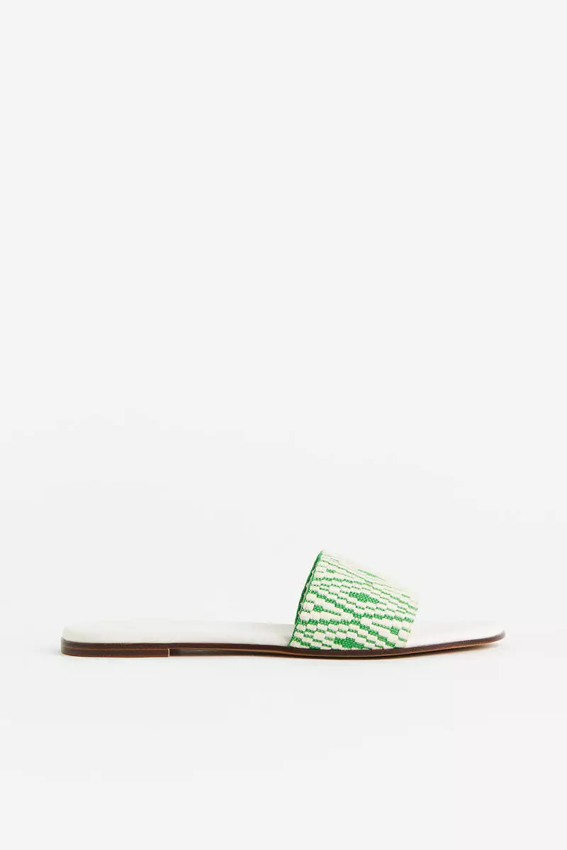 Jacquard-weave slides