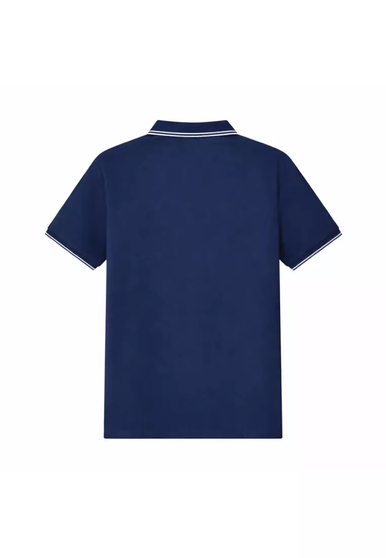 Men's Cotton Lycra Short Sleeve Slim Polo 01015018