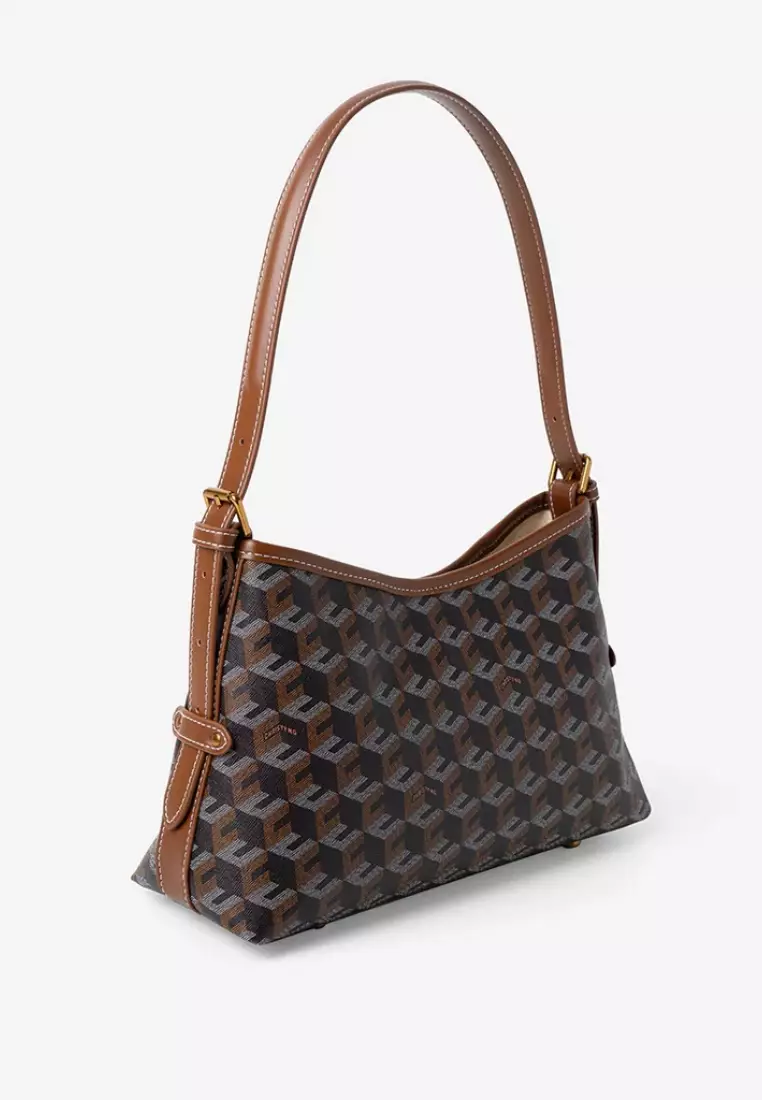 Nico Shoulder Bag Walnut Brown