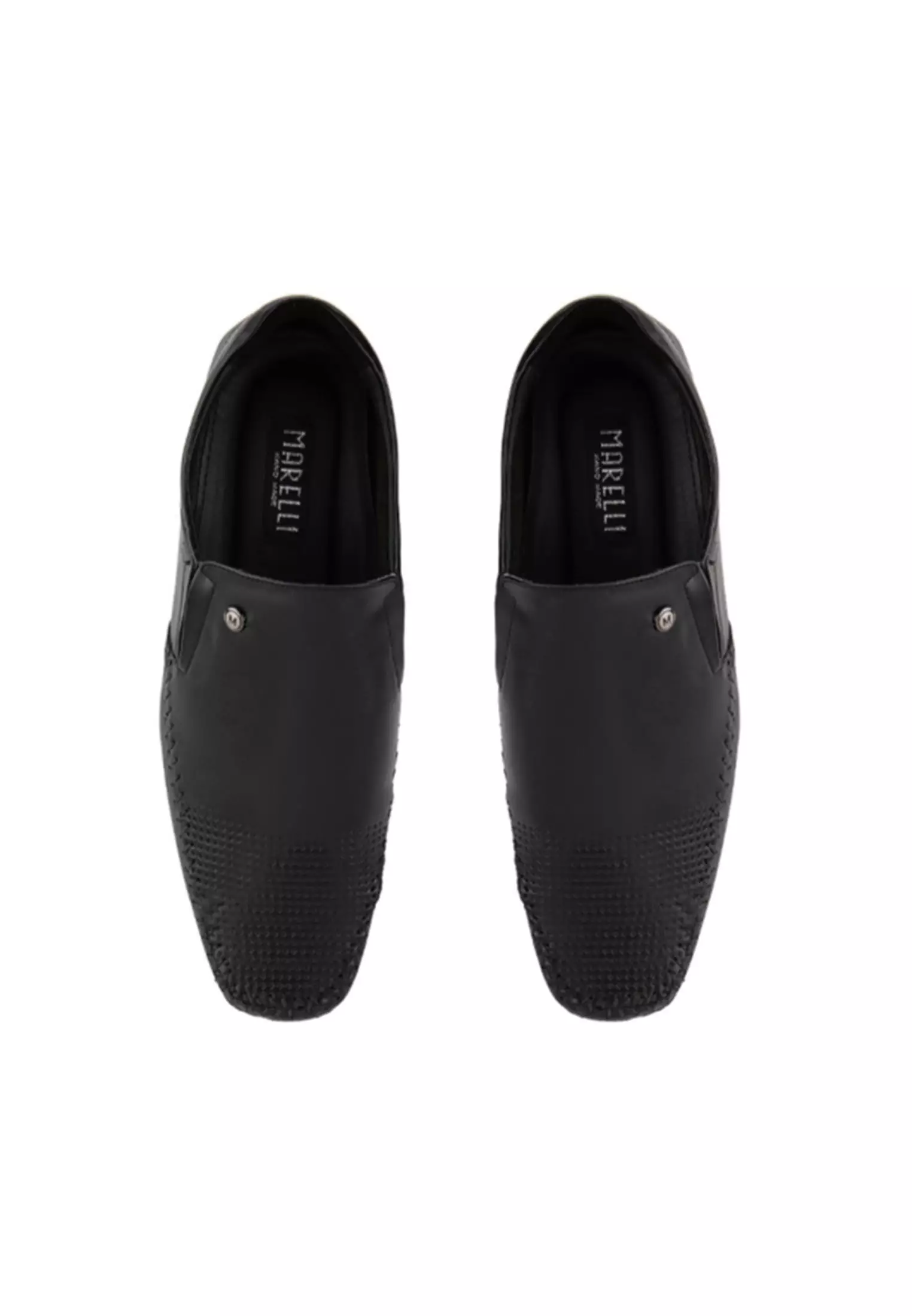 Leo Sepatu Semi Formal Pantofel Pria Kulit Asli