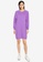 Noisy May purple Ine Long Sleeves Sweat Dress 429F8AAFA1C7C0GS_4