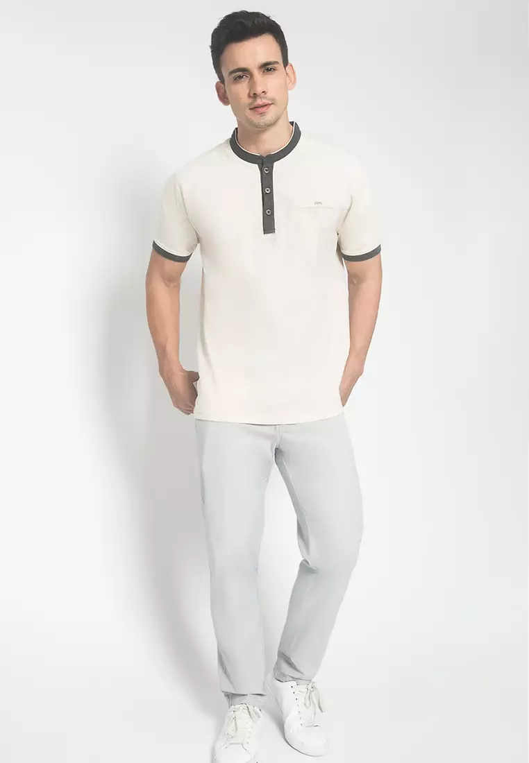 LGS - Celana Chinos - Multi Produk - Motif Polos - Long Pants - Casual Men - Katun Nyaman