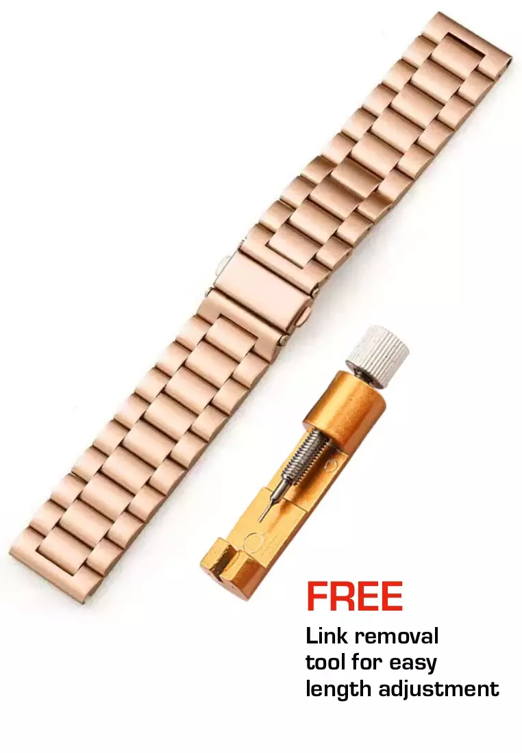 "Universal" Stainless Steel Watch Bracelet (18-24mm)