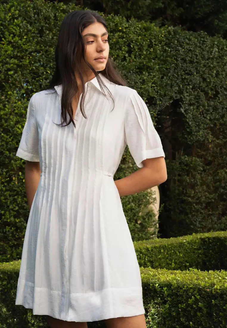 Sunshine Pleated Dress