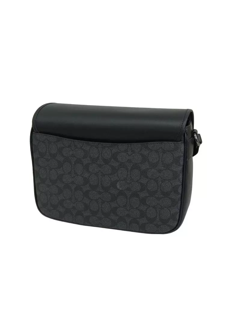 Racer Messenger Bag In Signature Canvas CT716