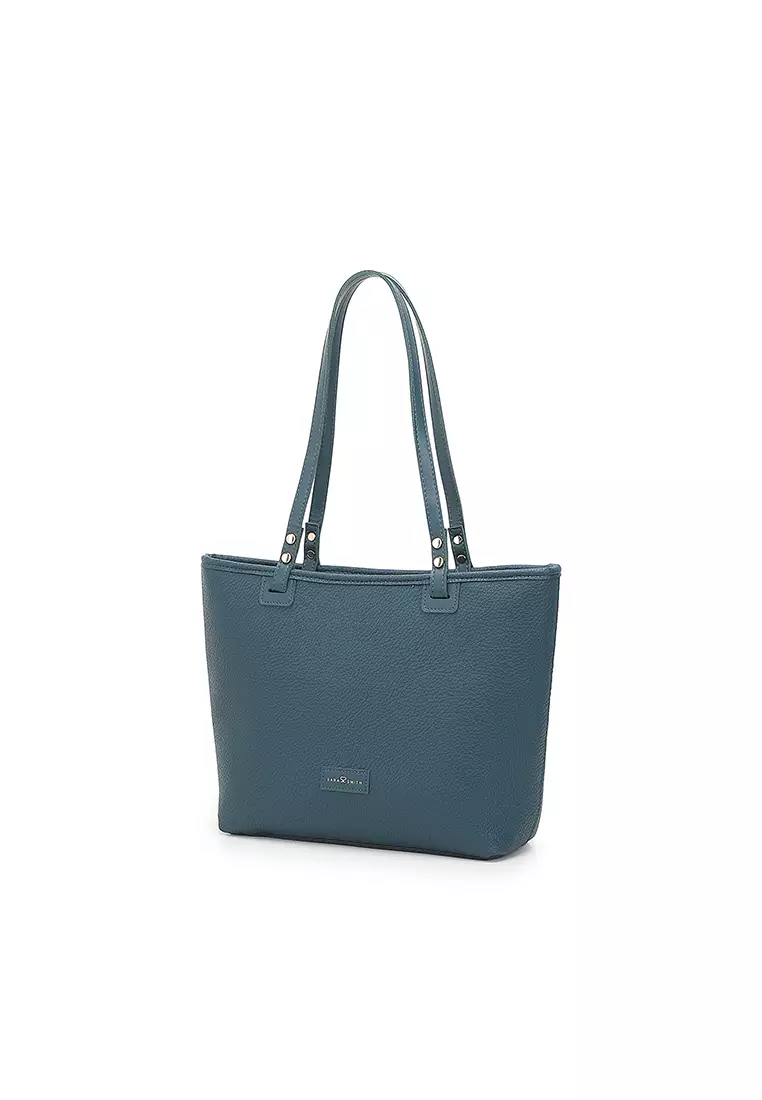 Women's Tote Bag / Shoulder Bag / Top Handle Bag - Blue