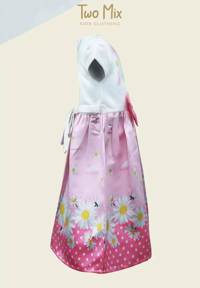 Two Mix Baju Anak Perempuan Fashion - Dress Gaun Anak Cewek 1-12 Tahun Y882