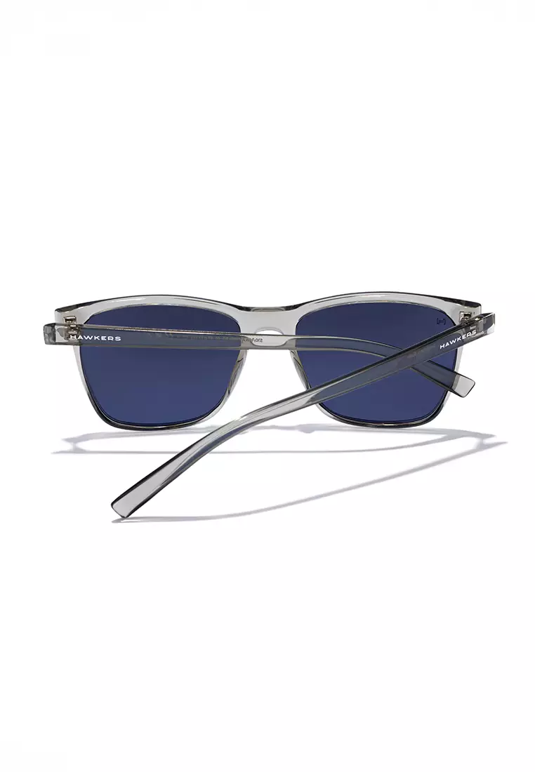 Wave - Grey Smoke Blue Sunglasses for Men and Women, Unisex. Official Product Designed in Spain