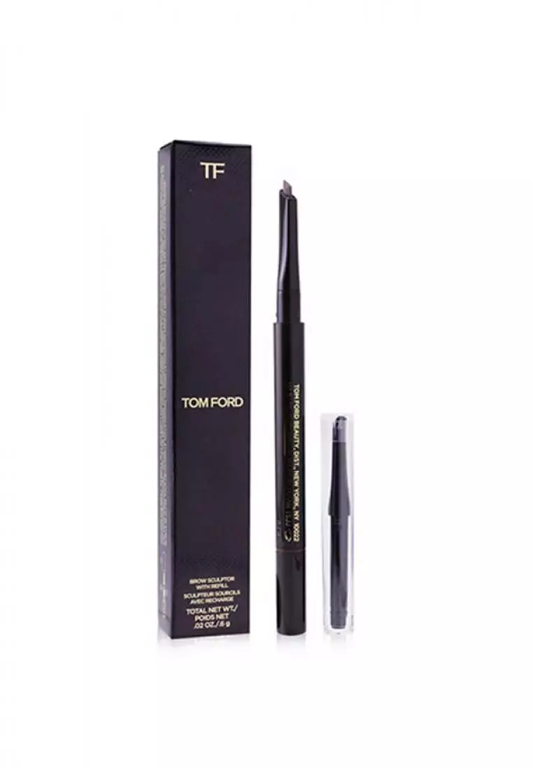 Discount on Tom Ford  shoes - SKU: Tom Ford - Brow Sculptor With Refill - # 02 Taupe 0.6g/0.02oz