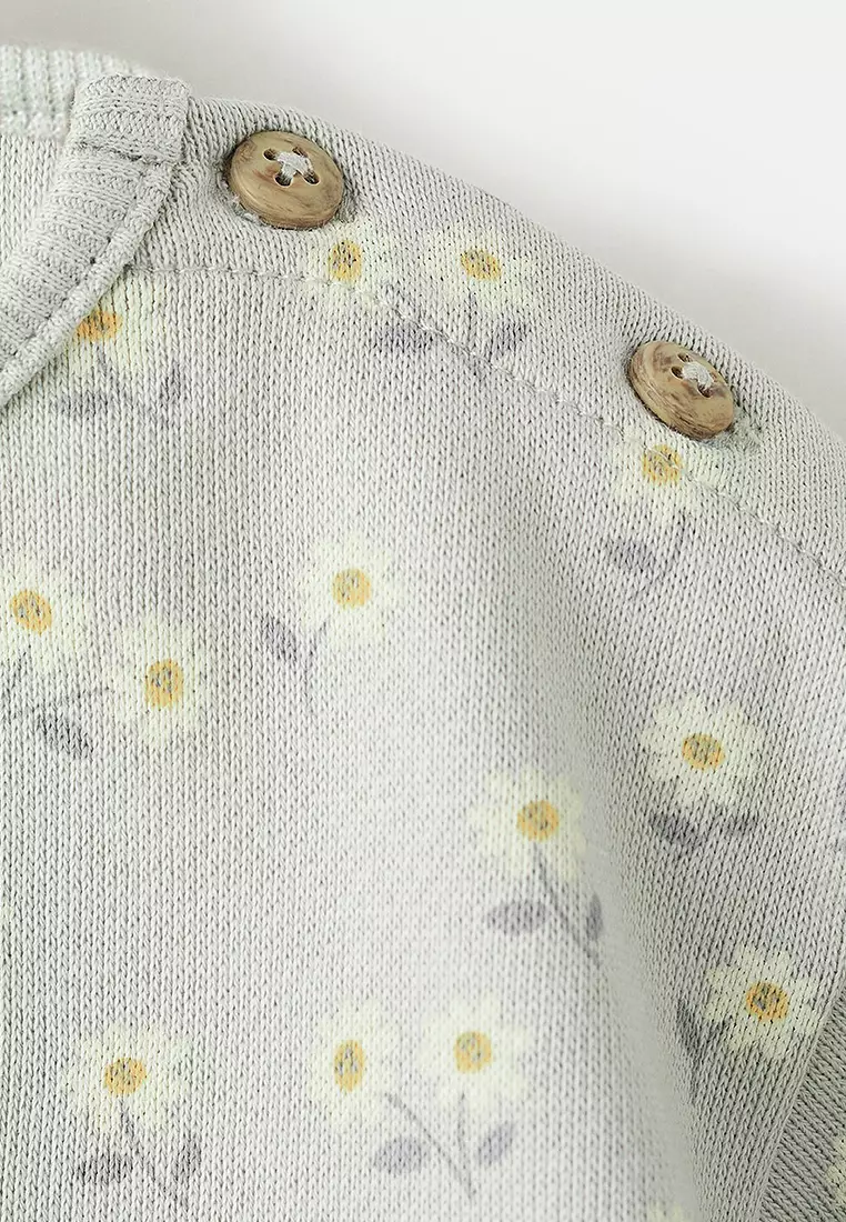 Floral Printed Sweatshirt